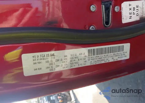 2016 Jeep Patriot Sport из США, поврежденный, VIN 1C4NJPBAXGD669431